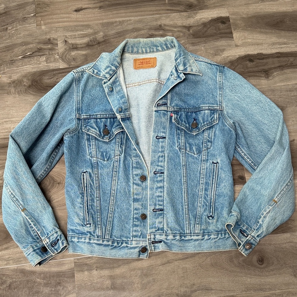 Levi's Light Blue Washed Denim Jacket